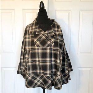 Plaid Cape